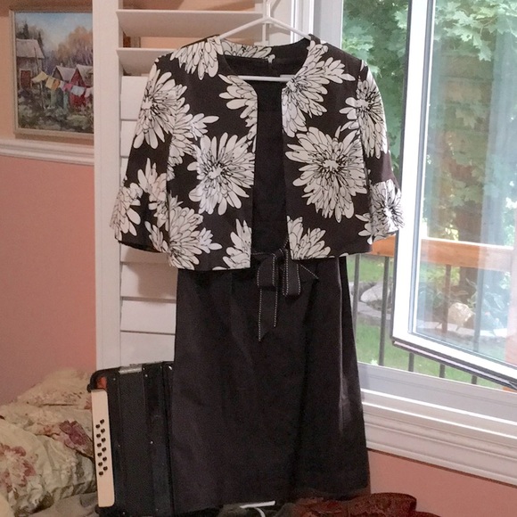 Vintage 1990s, Laura Petites, Sleeveless Dress with Bolo, Chocolate brow… - Picture 1 of 7